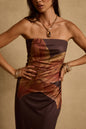 Avani Mocha Floral Maxi Dress