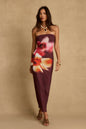 Avani Plum Floral Maxi Dress