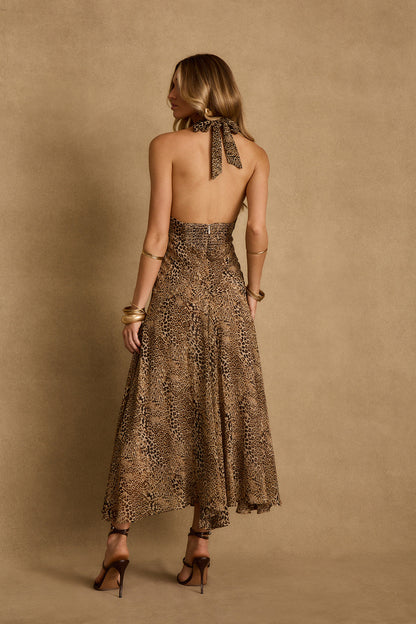 Darcy Leopard Maxi Dress