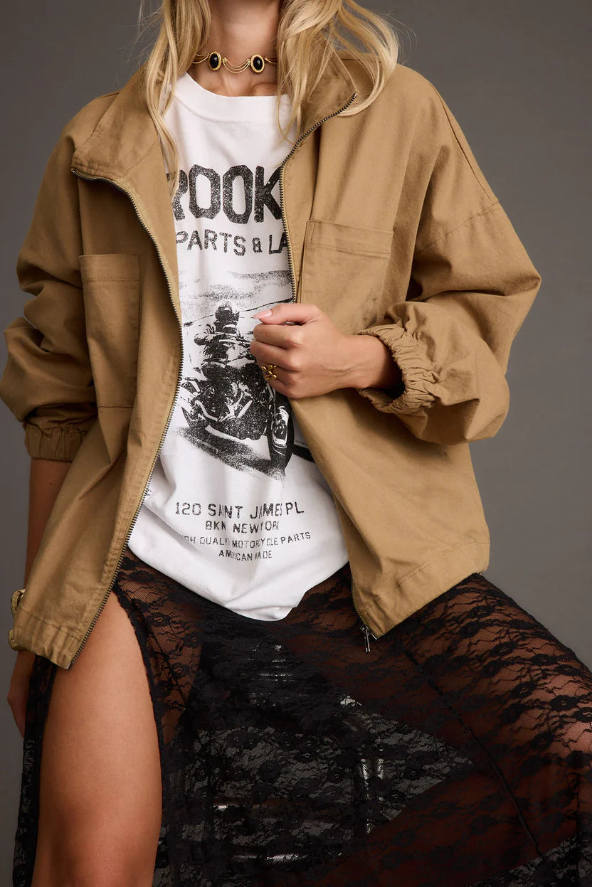 Fairfax Canvas Relaxed Fit Utility Jacket