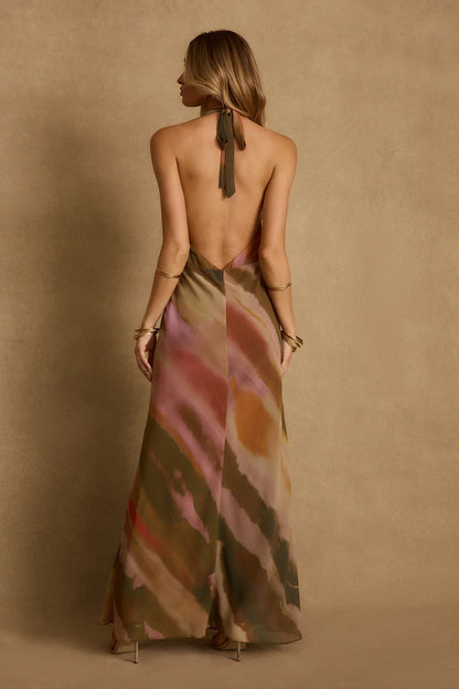 Windansea Abstract Maxi Dress